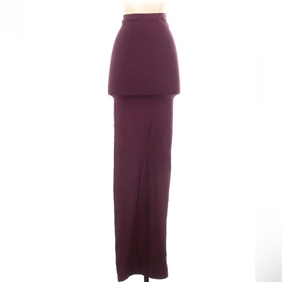 SOLD- Sold Out In Stores/Online- Nearly New - Wolford Purple Fatal Dress Size S - Picture 2 of 3